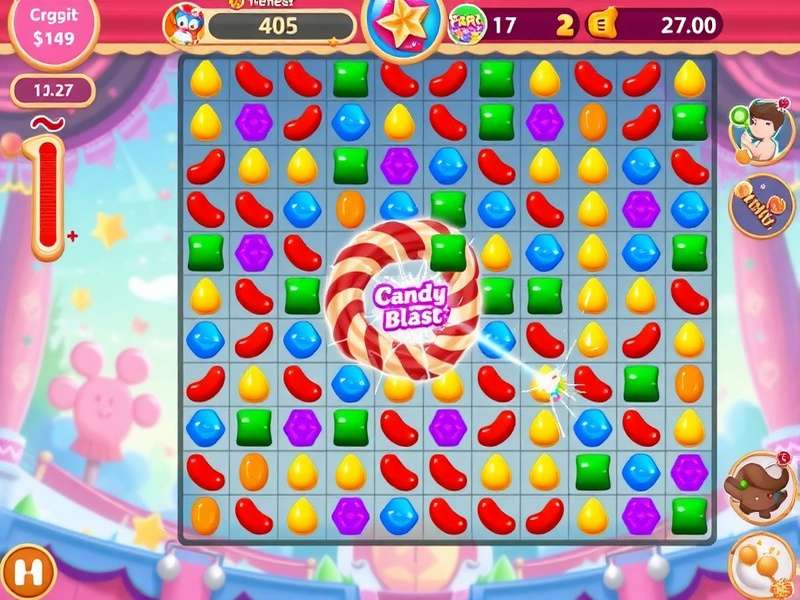 Candy Blast advanced strategy example